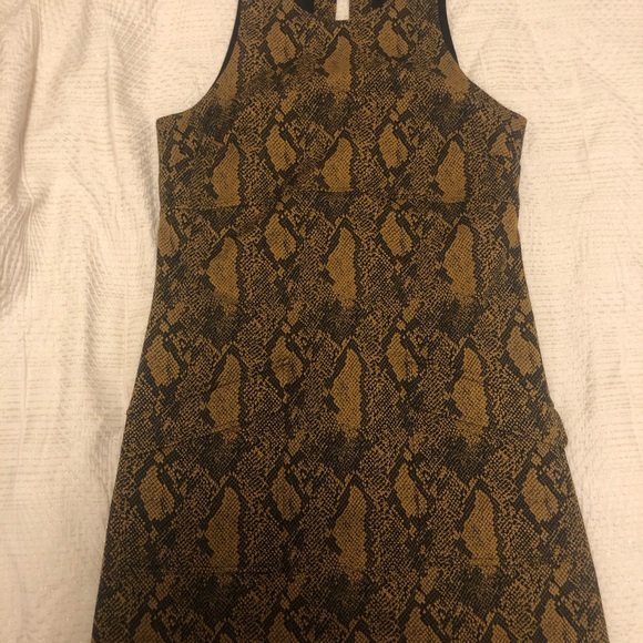 Joie snakeskin print dress - Picture 2 of 4